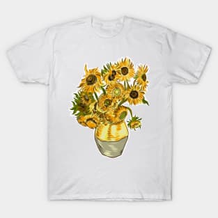 Still Life with Sunflowers T-Shirt